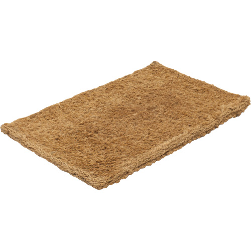 Indoor/Outdoor Coco Mat, Scraper, 2-1/2' x 4' x 1-3/8", Natural FMT Sales Ltd