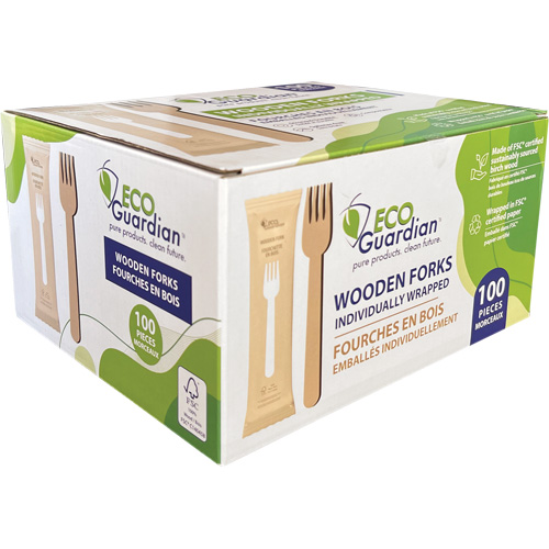 Individually Wrapped Wooden Forks FMT Sales Ltd