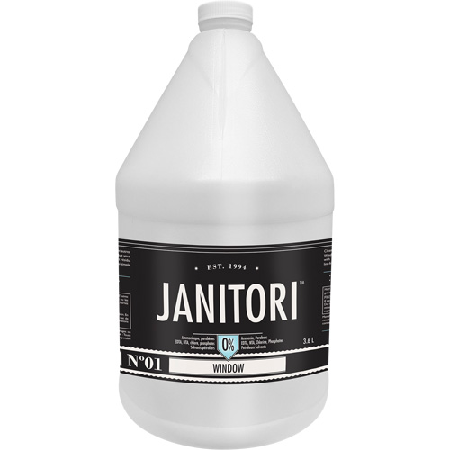 Janitori 01 Window Cleaner, 4 L, Jug FMT Sales Ltd