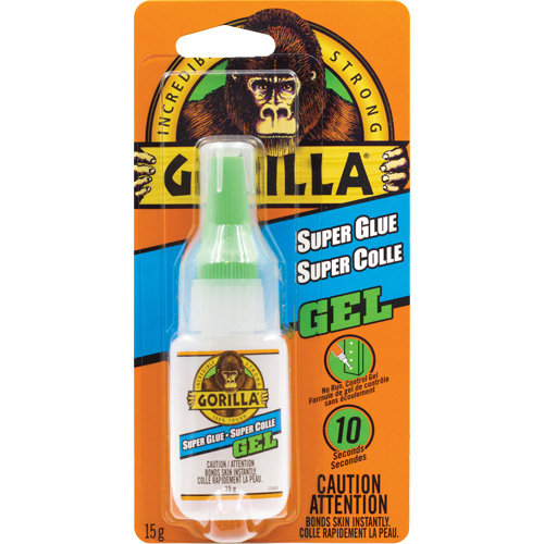 Super Glue Gel, 15 g, Bottle, Clear FMT Sales Ltd