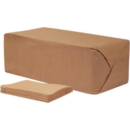 Pro Select&reg; Brown Napkins, 1 Ply, 12" x 12" FMT Sales Ltd