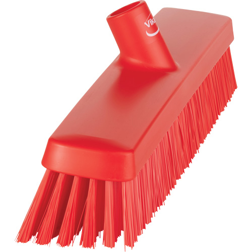 T&ecirc;te de balai-brosse, Crins Fin/Ferme, 16-1/2", Polyester/Polypropyl&egrave;ne, Rouge FMT Sales Ltd