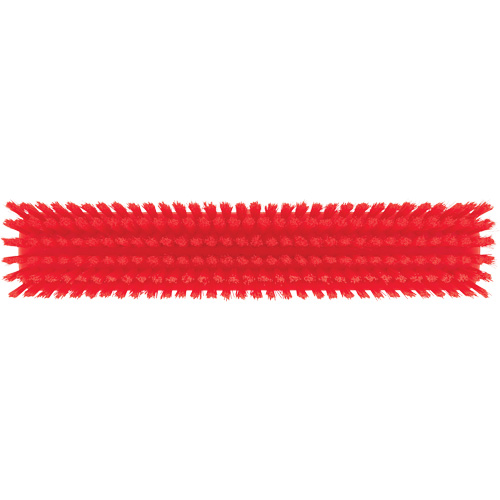 T&ecirc;te de balai-brosse, Crins Fin/Ferme, 16-1/2", Polyester/Polypropyl&egrave;ne, Rouge FMT Sales Ltd