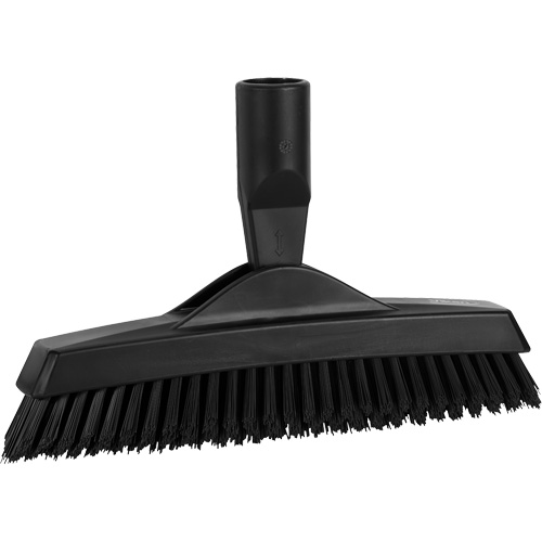Crevice Brush, Extra Stiff Bristles, 8-9/10" Long, Black FMT Sales Ltd