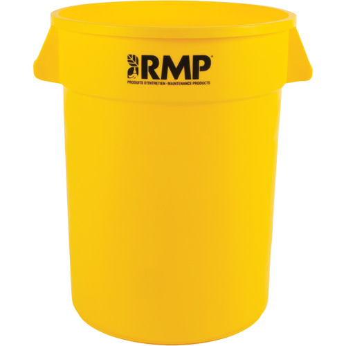 Garbage Bin, Polyethylene, 32 US gal. FMT Sales Ltd