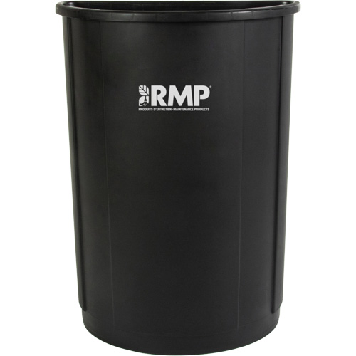 Poubelle demi-ronde, Poly&eacute;thyl&egrave;ne, 21 gal. US FMT Sales Ltd