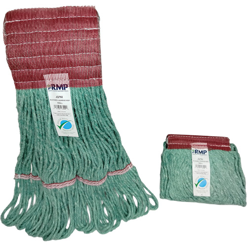 Wide-Band Mop Head, Antimicrobial/Floor Finishing/Specialty, Cotton/Rayon/Synthetic, Loop Style FMT Sales Ltd