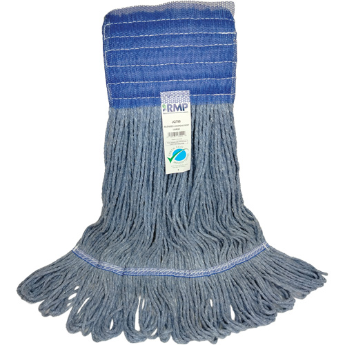 T&ecirc;te de vadrouille &agrave; bande large, Antimicrobien/Finition de plancher/Sp&eacute;cialis&eacute;, Coton/Rayonne/Synth&eacute;tique, Style Boucle FMT Sales Ltd