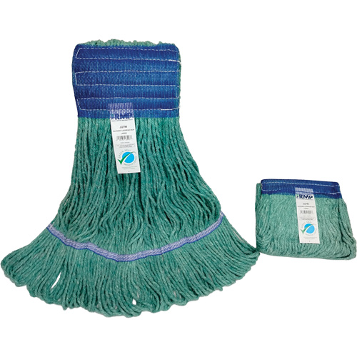 T&ecirc;te de vadrouille &agrave; bande large, Antimicrobien/Finition de plancher/Sp&eacute;cialis&eacute;, Coton/Rayonne/Synth&eacute;tique, Style Boucle FMT Sales Ltd