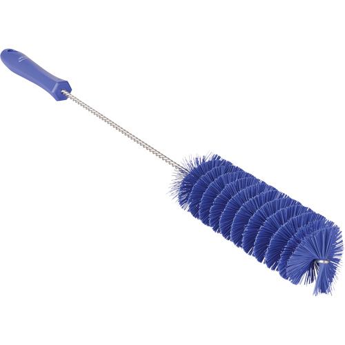 Tube Brush, Medium Bristles, 19-7/10" Long, Purple FMT Sales Ltd