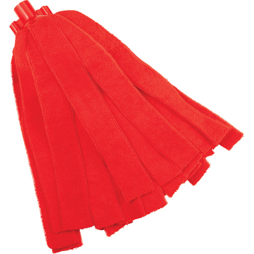 Socket Mop, Red, Microfibre, Cut Style FMT Sales Ltd