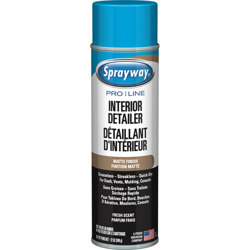 Nettoyant esth&eacute;tique automobile Pro Line avec fini mat & parfum frais FMT Sales Ltd