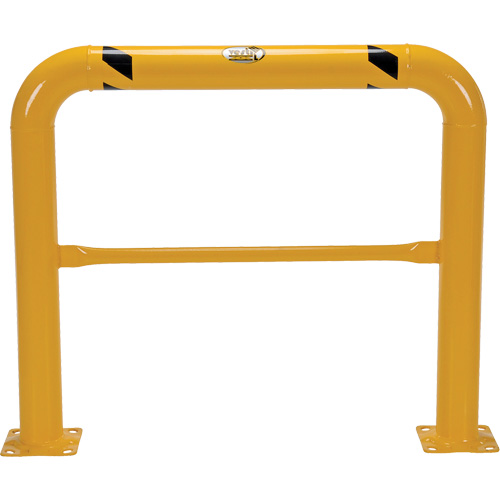 High Profile Machinery Guards, 4' W x 3.5' H, Yellow FMT Sales Ltd