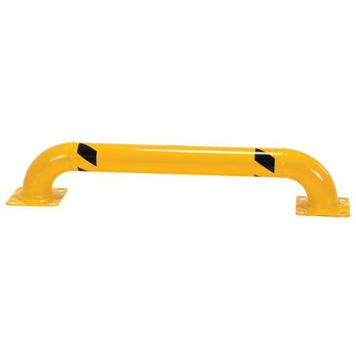 Low Profile Rack Guards, 4' W x 0.75' H, Yellow FMT Sales Ltd