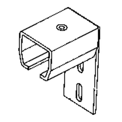Curtain Partition Wall Mount End Connector FMT Sales Ltd
