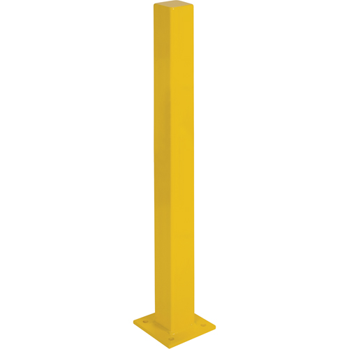 Butoirs robustes, Acier, 48" h x 4" la, Jaune FMT Sales Ltd