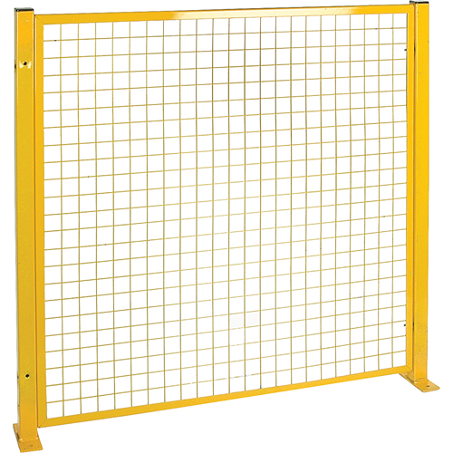 Protecteurs de p&eacute;rim&egrave;tre, 4,125' h x 2" la, Jaune FMT Sales Ltd