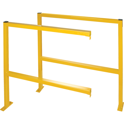 Protecteurs de p&eacute;rim&egrave;tre - Style tubulaire, 48" la x 49-1/2" h, Jaune FMT Sales Ltd