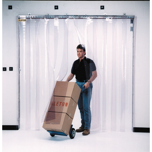Strip Curtain Doors, 8' x 8' Door Opening, 12" Strip Width, 0.120" Strip Thickness FMT Sales Ltd