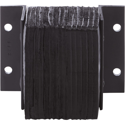 Butoirs de quai lamell&eacute;s, Horizontal, Caoutchouc, 24" la x 4" p x 12" h FMT Sales Ltd