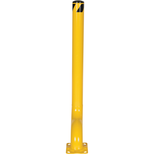 Borne d&eacute;sax&eacute;e, Acier, 54" h x 4-1/2" la, Jaune FMT Sales Ltd