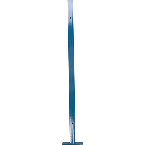 Poteau universel, 4,125' h x 2" la, Bleu FMT Sales Ltd