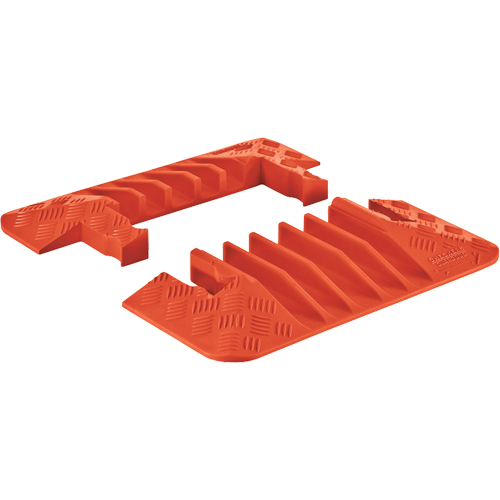 Guard Dog&reg; 5-Channel Heavy Duty Cable Protector - End Caps FMT Sales Ltd