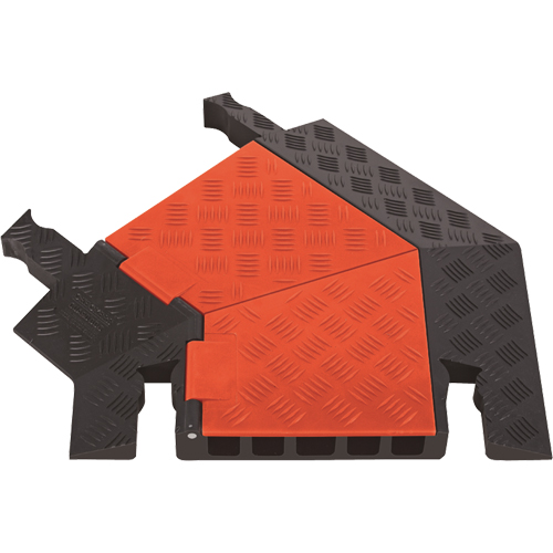 Guard Dog&reg; 5-Channel Heavy Duty Cable Protector - Left Turn FMT Sales Ltd