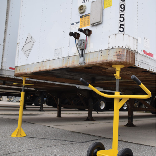Two-Post Trailer-Stabilizing Jack Stands, 50 tons Lift Capacity FMT Sales Ltd