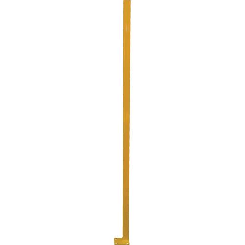 Poteau de protection de coin p&eacute;rim&eacute;trique ajustable, 4" la x 72" h, Jaune FMT Sales Ltd