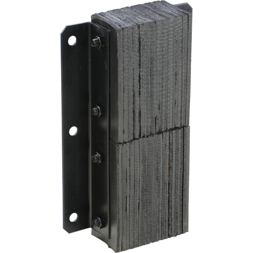 Butoir de quai lamell&eacute;, Vertical, Caoutchouc, 13-1/4" la x 4-1/2" p x 20" h FMT Sales Ltd