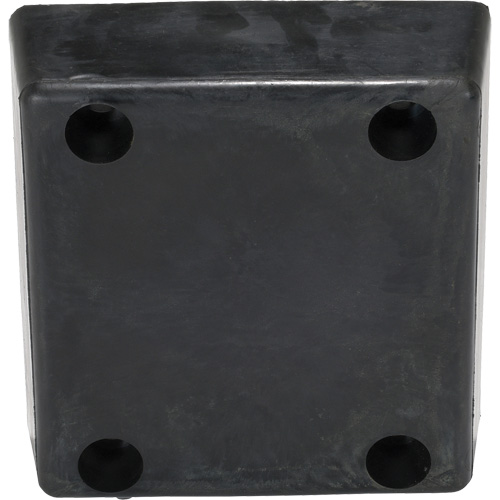 Molded Dock Bumper, Reinforced Rubber, 12" W x 4" D x 13" H FMT Sales Ltd
