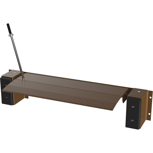 Niveleur de quai m&eacute;canique Edge-O-Dock, 93" la, 66" Largeur de la plateforme, 29" Port&eacute;e FMT Sales Ltd