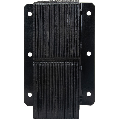 Laminated Dock Bumpers, Vertical, Rubber, 11" W x 6" D x 20" H FMT Sales Ltd