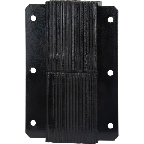 Laminated Dock Bumpers, Vertical, Rubber, 11" W x 6" D x 20" H FMT Sales Ltd