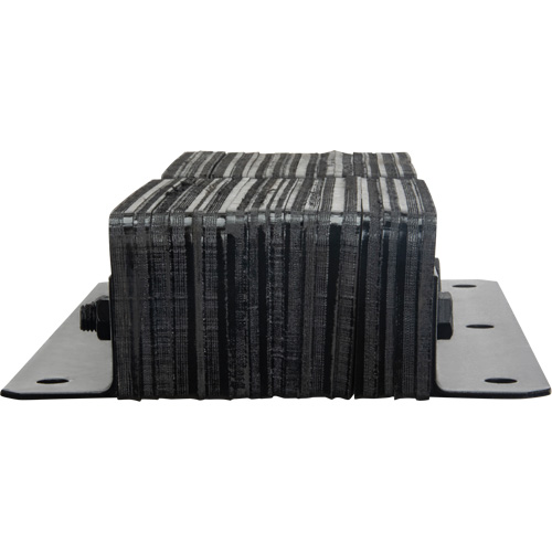 Butoirs de quai lamell&eacute;s, Vertical, Caoutchouc, 11" la x 4" p x 24" h FMT Sales Ltd
