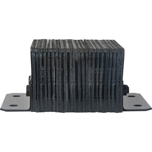 Butoirs de quai lamell&eacute;s, Horizontal, Caoutchouc, 12" la x 6" p x 10" h FMT Sales Ltd