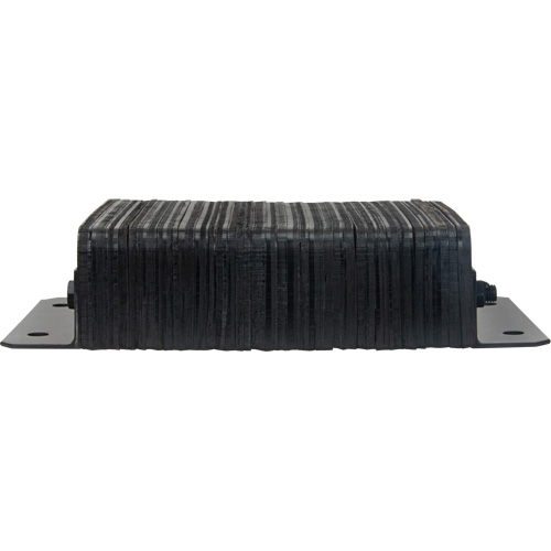 Laminated Dock Bumpers, Horizontal, Rubber, 18" W x 4" D x 12" H FMT Sales Ltd