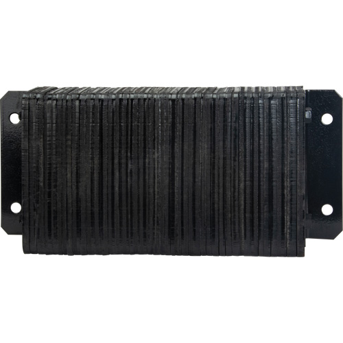 Butoirs de quai lamell&eacute;s, Horizontal, Caoutchouc, 24" la x 4" p x 12" h FMT Sales Ltd
