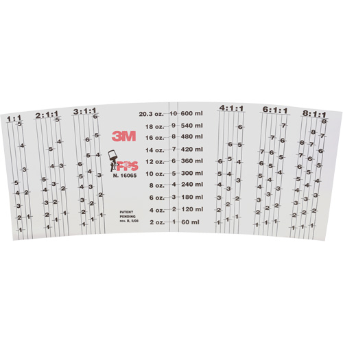 PPS Mix Ratio Cup Insert FMT Sales Ltd