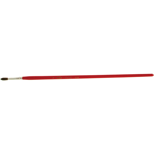 Round Marking Paint Brush, 5/32" Brush Width, Camel Hair, Wood Handle FMT Sales Ltd