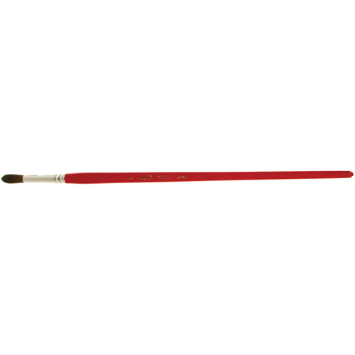 Pinceau de forme ronde pour marquage, Largeur de la brosse de 1/4", Soie de chameau, Manche &agrave; Bois FMT Sales Ltd