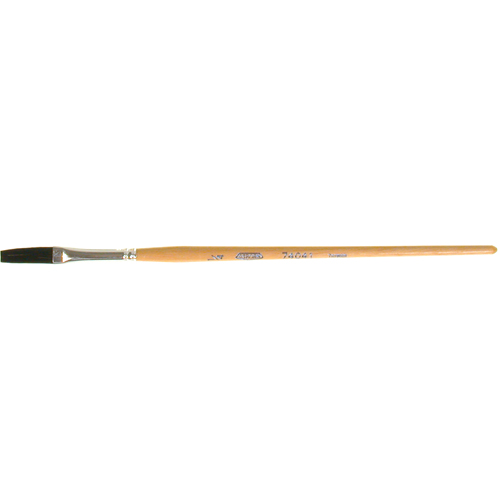 One Stroke Paint Brush, 1/4" Brush Width, Ox Hair, Wood Handle FMT Sales Ltd