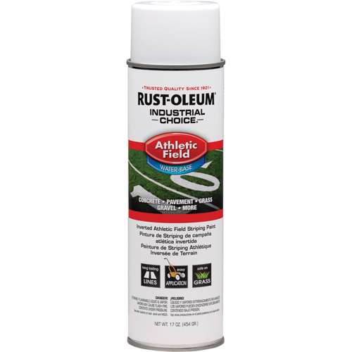 Industrial Choice&reg; AF1600 Athletic Field Striping Paint, White, 17 oz., Aerosol Can FMT Sales Ltd