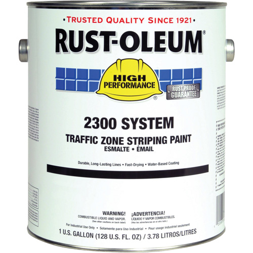 Peinture pour traçage de ligne pour zone de circulation System 2300, Jaune, 5 gal., Gallon FMT Sales Ltd