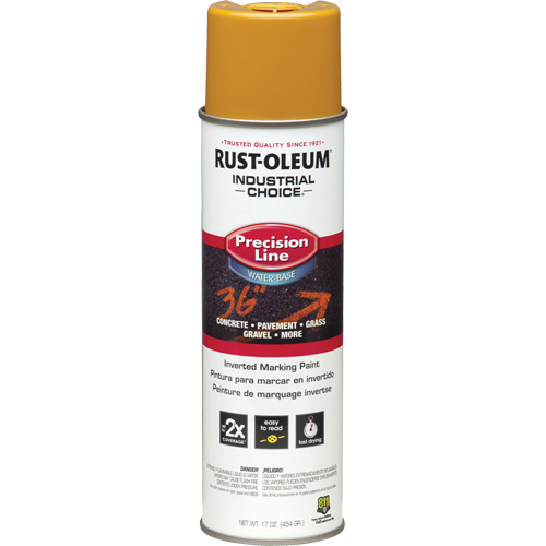Peinture de marquage lin&eacute;aire de pr&eacute;cision &agrave; base d'eau M1800, 17 oz, Canette a&eacute;rosol FMT Sales Ltd