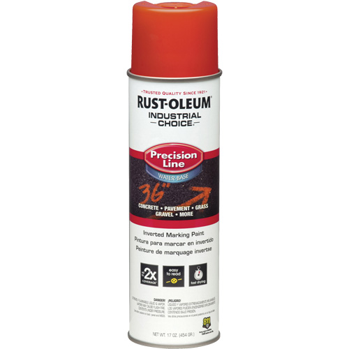 Peinture de marquage lin&eacute;aire de pr&eacute;cision &agrave; base d'eau M1800, 17 oz, Canette a&eacute;rosol FMT Sales Ltd