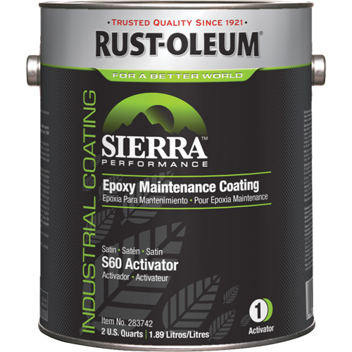 Rev&ecirc;tement dentretien &eacute;poxydique &agrave; base deau Sierra S60 partie 1 activateur, Gallon FMT Sales Ltd