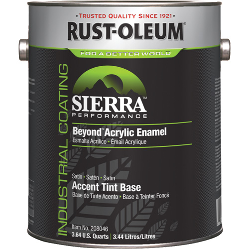 Sierra Performance Beyond Acrylic Enamel, Gallon, Tint Base FMT Sales Ltd