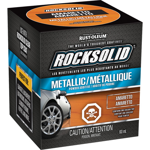 Additifs de poudre m&eacute;tallique RockSolid, 60 ml, Bouteille, Amaretto FMT Sales Ltd